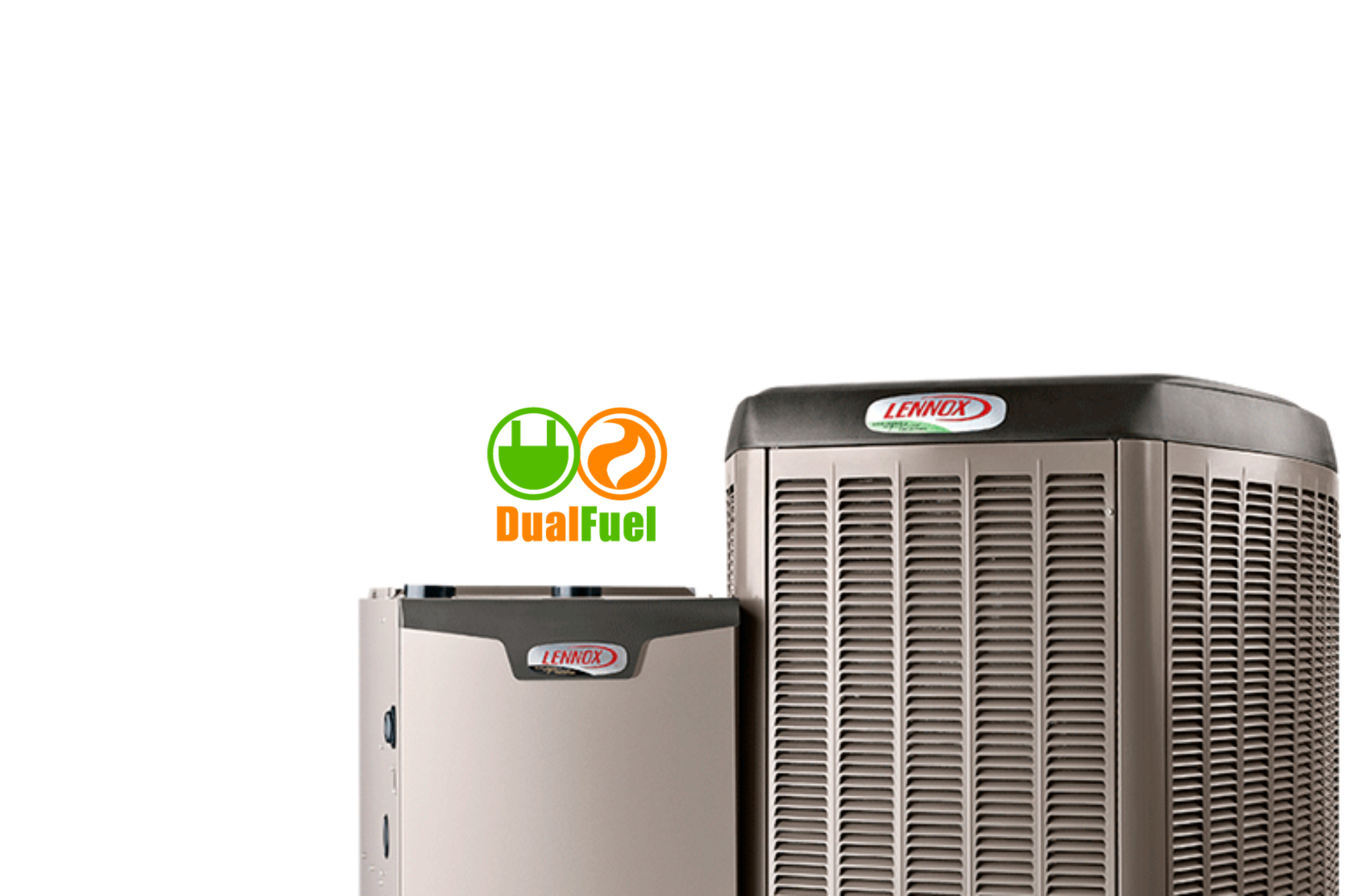 Lennox dual fuel heat pumps